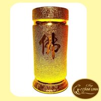 Ống Đựng Nhang Kim Sa Vàng Nhiều Size 18cm - 20 cm - 22 cm