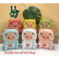 Ống đựng tiền tiết kiệm Bát Tràng-lợn Đất Tiết Kiệm-heo sứ-ống sứ cừu 5 màu LiLy Decor Home