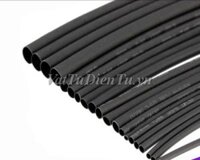 Ống gen co, dây đốt co 14mm đen dài 1m