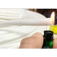Ống gen thủy tinh cách nhiệt chịu nhiệt  bảo vệ dây điện cuộn 100m