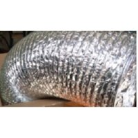 Ống gió bạc 2 lớp D300-500 ko bảo ôn, ống gió mềm bạc có bảo ôn D250-450, ống nhôm nhún D350, ống vải tarpaulin D150-500