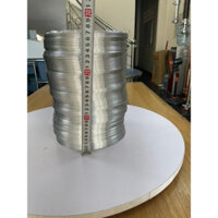 Ống gió mềm D200, ống bạc mềm dẫn gió phi 200mm, ống nối quạt hút mùi