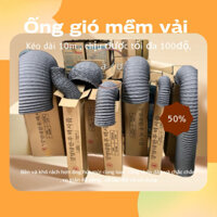 Ống gió mềm vải Hàn quốc tarpaulin , hút mùi dẫn gió trong nhà cà phê, quán ăn…