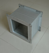 Ống Gió Tiêu Âm Tôn Kẽm Vuông 500×500 mm VinSun