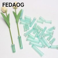 Ống giữ tươi hoa FEDAOG, Ống thực vật PVC 4cm / 7cm, Ống nước hoa trong suốt cầm tay Đồ dùng đóng gói hoa