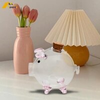 Ống Heo Tiết Kiệm Bằng Thủy Tinh Dùng Trang Trí Nhà Cửa