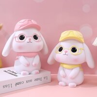 Ống Heo Tiết Kiệm Hình Thỏ Bunny Dễ Thương Sáng Tạo