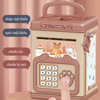 Ống Heo Tiết Kiệm Thông Minh Phát Ra Giọng Nói Cho Trẻ (màu xanh lá)