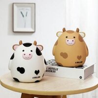 Ống heo tiết kiệm tiền hình bò sữa xinh xắn
