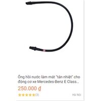 Ống hồi nước làm mát "tản nhiệt" cho động cơ xe Mercedes-Benz E Class w211