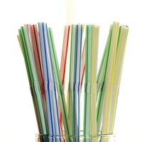 ống hút, bao bì độc lập, ống hút dùng một lần, nước ép trái cây, nước ép, nước uống, ống hút 21 * 0,5 và 100.