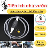 Ống Hút Chất Lỏng, Dây Hút Xăng, Dầu Dễ Dàng Tiện Lợi Dài Tới 5M, Mang đi dễ dàng, Để Cốp Xe Gồm 1 dây và van vàng..