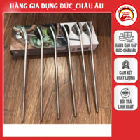 Ống hút kèm thìa inox 2 in 1 Wmf 20 cm, sét 6 ống thép không gỉ an toàn - hàng Đức.