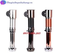 Ống hút khói mùi bếp nướng mềm màu bạc