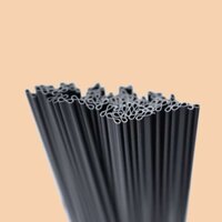 Ống hút nóng dập đôi màu đen (Lốc 1000g)