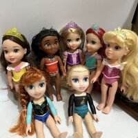 Ống Hút Số Lượng Lớn Disney Công Chúa Anna Elsa Tóc Dài Chính Hãng Số Lượng Lớn Disney Công Chúa Anna Elsa Tóc Dài Nàng Tiên Cá Barbie Dress Up Cô Gái Trẻ Em Búp Bê 19.76