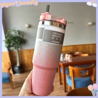 Ống Hút Thủy Tinh Bằng Thép Không Gỉ 4 Màu Kim Cương / Xanh Lá / Hồng Kích Thước 30 oz Hb