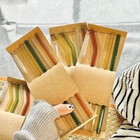 Ống hút thủy tinh màu ins Khả năng cao Borosilicate cao chịu nhiệt độ cao Trà sữa cấp thực phẩm mở rộng Drin