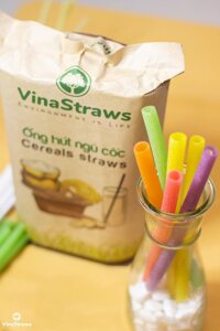 Ống hút trà sữa VInastraws dài 20cm dùng hút trân châu thạch