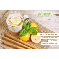 ỐNG HÚT TRE -LOẠI 1- size vừa - -dài 20 mm