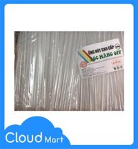 Ống hút trong nhọn Phi 8 x 21 túi OPP – Gói