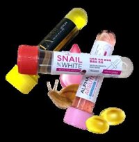 Ống kích trắng dưỡng ẩm mềm mịn da da Snail body White Booster Serum 50ml