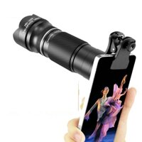 Ống kính 40X zoom xa gắn điện thoại hỗ trợ chụp phong cảnh siêu nét