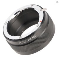 Ống Kính Adapter Vòng FOTGA Độ Chính Xác Cao Ống Kính Gắn Adapter Vòng Hợp Kim Nhôm Thay Thế Cho Pentax K-Mount Ống Kính Sang Z5 Z6 Z6II Z7 Z7II Z50 Z-Mount Full Frame Mirrorles Came-226