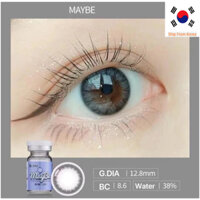 Ống kính áp tròng OLENS MAYBE GRAY 1P (chu kỳ 3-6 tháng), ống kính hàn quốc, ống kính