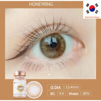 Ống kính áp tròng OLENS HONEYRING BRROWN 1P (chu kỳ 3-6 tháng), ống kính hàn quốc, ống kính