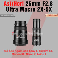 Ống kính AstrHori 25mm F2.8 Ultra Macro 2X-5X dành cho Full-Frame Sony E, Fujifilm X, Canon RF, Nikon Z, Leica L