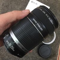 Ống kính Canon EF-S 55-250 is Ống đẹp