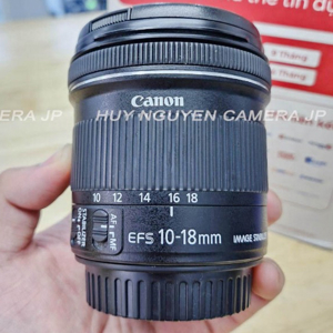 Ống kính Canon EF-S10-18mm f/4.5-5.6 IS STM