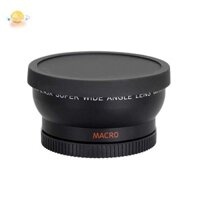 Ống kính chuyển đổi 58mm góc rộng 0.45x và chụp cận cho Canon EOS Rebel T6s T6i SL1 T5 T5i T4i T3 T3i T1i T2i XSI XS