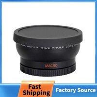 Ống kính chuyển đổi góc rộng 58MM 0,45x có đính kèm cận cảnh Macro cho Canon EOS Rebel T6s, T6i, SL1, T5, T5i, T4i, T3, T3i, T1i, T2i, XSI, XS, XTI, XT, 70D, 60D, 60Da, 7D, 5D, 1D