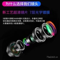 Ống kính điện thoại góc siêu rộng 4K, máy ảnh DSLR chuyên nghiệp, quay HD, camera phát trực tiếp bên ngoài