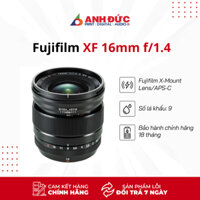 Ống Kính Fujifilm (Fujinon) XF 16mm F1.4 - Hàng Chính Hãng Bảo Hành 18 Tháng