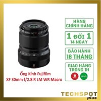 Ống Kính Fujifilm XF 30mm f2.8 R LM WR Macro | Bảo hành 18 tháng | Hàng Chính Hãng