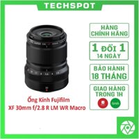 Ống Kính Fujifilm XF 30mm f2.8 R LM WR Macro | Bảo hành 18 tháng | Hàng Chính Hãng