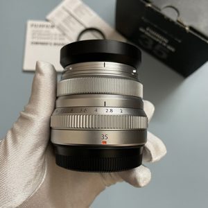 Ống kính Fujifilm XF35mm F2 R WR - màu đen/ bạc