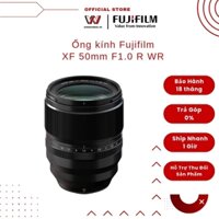 Ống kính Fujifilm XF50mm F1.0 R WR - Hàng Chính Hãng Full VAT