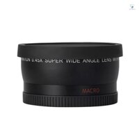 Ống Kính Góc Rộng hd 52mm 0.45x Cho Máy Ảnh canon pentax 52mm dslr