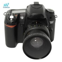 Ống kính góc rộng & Macro 52mm 0,45X cho máy ảnh Nikon Canon Sony DSLR DC 18-55