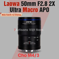 Ống kính Laowa 50mm F2.8 2X Ultra Macro APO dành riêng cho M4/3