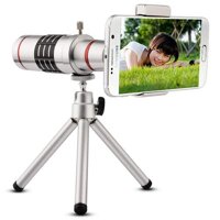Ống kính lens camera cho điện thoại tele zoom 18x – Có tripod