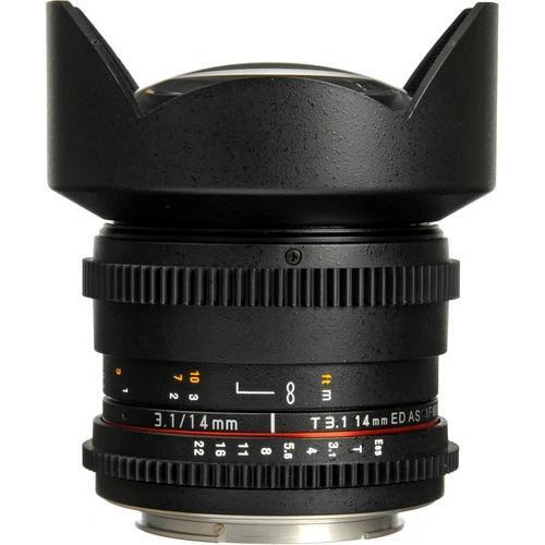 Ống kính - Lens Samyang 14mm T3.1 VDSLR II