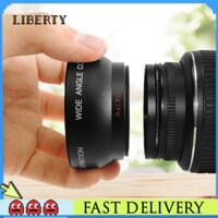 Ống Kính macro Góc Rộng 52mm 0.45x Cho nikon 18-55mm 55-200mm 50mm 1.4 50mm