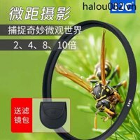 Ống kính Macro ống kính cận cảnh Jjc 40.5 49 52 55 58 62 67 72 77mm Thích hợp cho Canon Fuji XS10 Sony A7M3 Nikon Micro SLR Bộ lọc ống kính máy ảnh Kính lúp