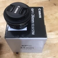 ống kính máy ảnh Canon EF-S 24mm STM