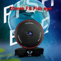 Ống kính máy ảnh mắt cá AstrHori 10mm F8 APS-C ống kính cố định cho Sony E Fuji x M4 / 3 Canon Eos M Nikon Z Mount Máy ảnh không gương lật